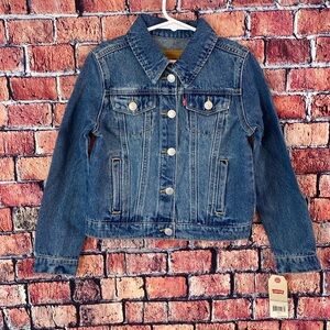 LEVI’S GIRLS DENIM TRUCKER JACKET